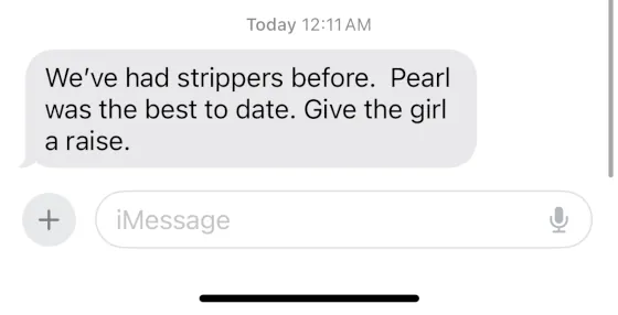 Pearl Stowe stripper client review